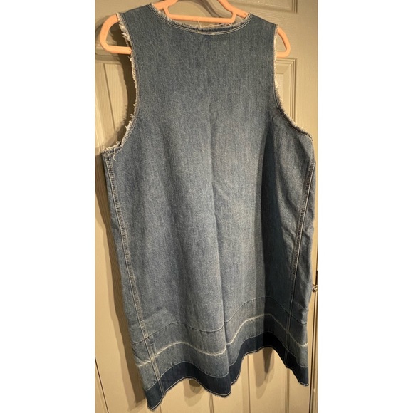 Anthropologie Holding Horses Jean Appliqué Shift Dress NWT Size XL - Picture 11 of 15